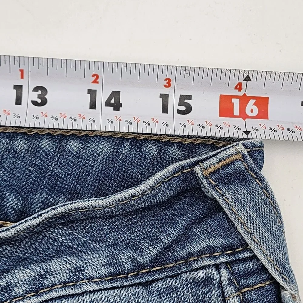 True Religion Women's HI-Rise Boot Cut Jean's Size 32 x 32 Blue SEE PICTURES - Picture 5 of 12